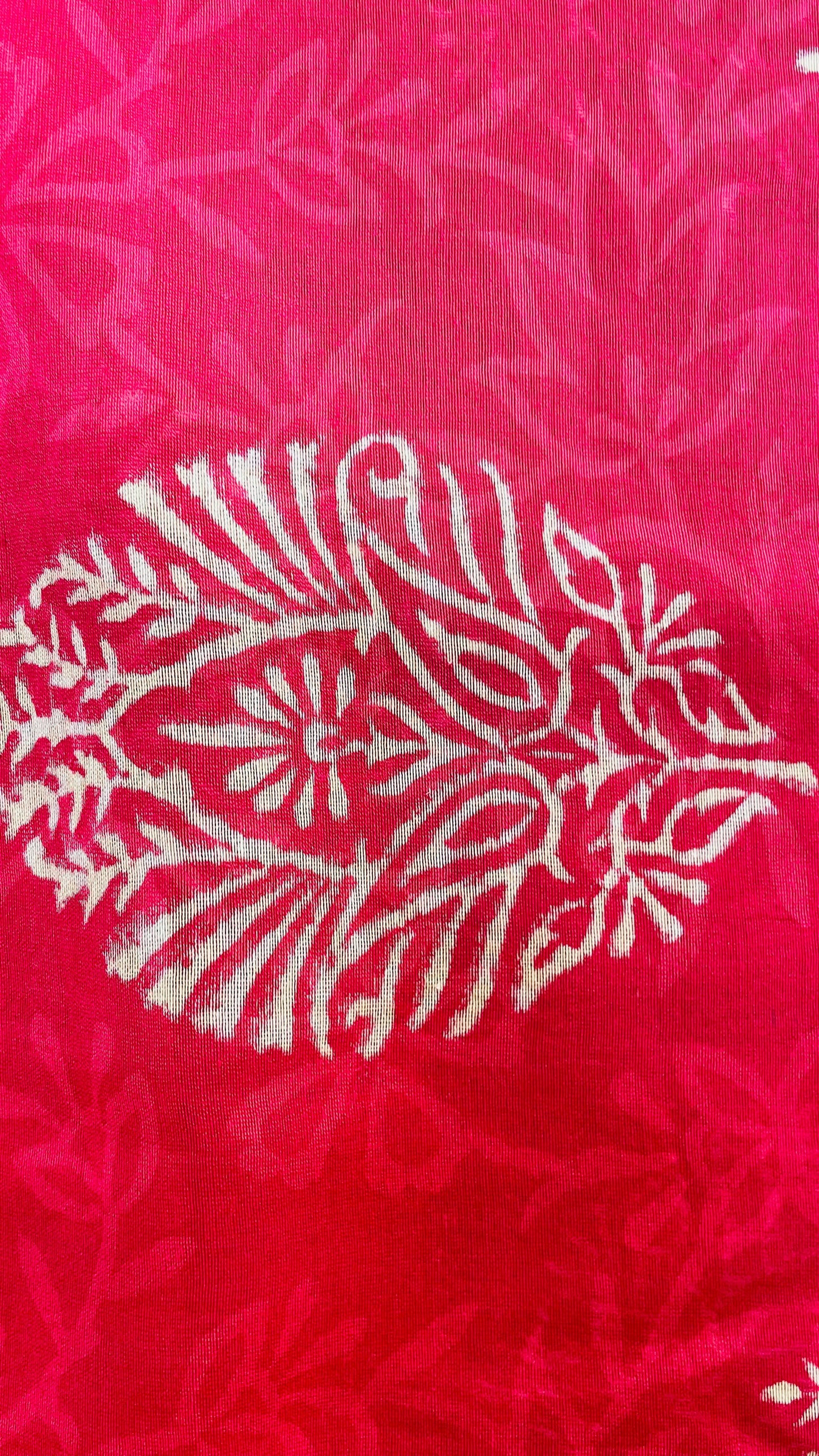 Maheswari Silk Handblock Printed Salwar Suit (RED)