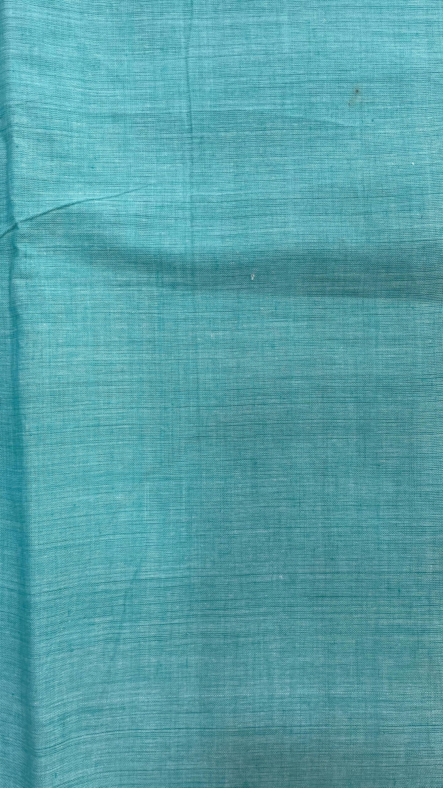 Mangalgiri Cotton Salwar Suit with hand crafted Dupatta ( LIGHT GREEN & BLACK )