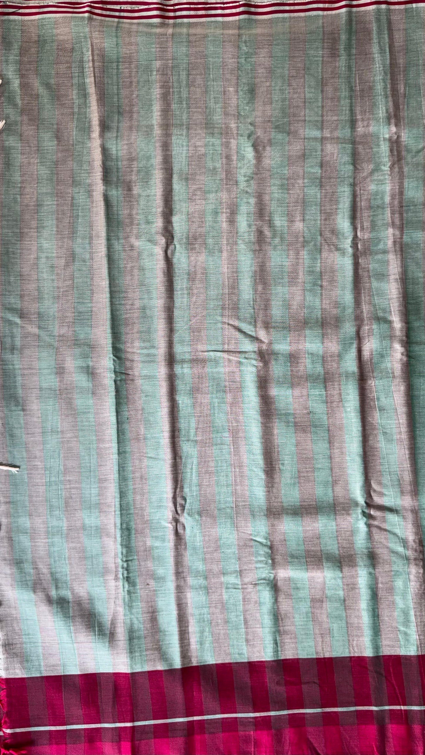 Premium Handwoven Soft Silk Cotton Saree (DOLPHIN GREY)