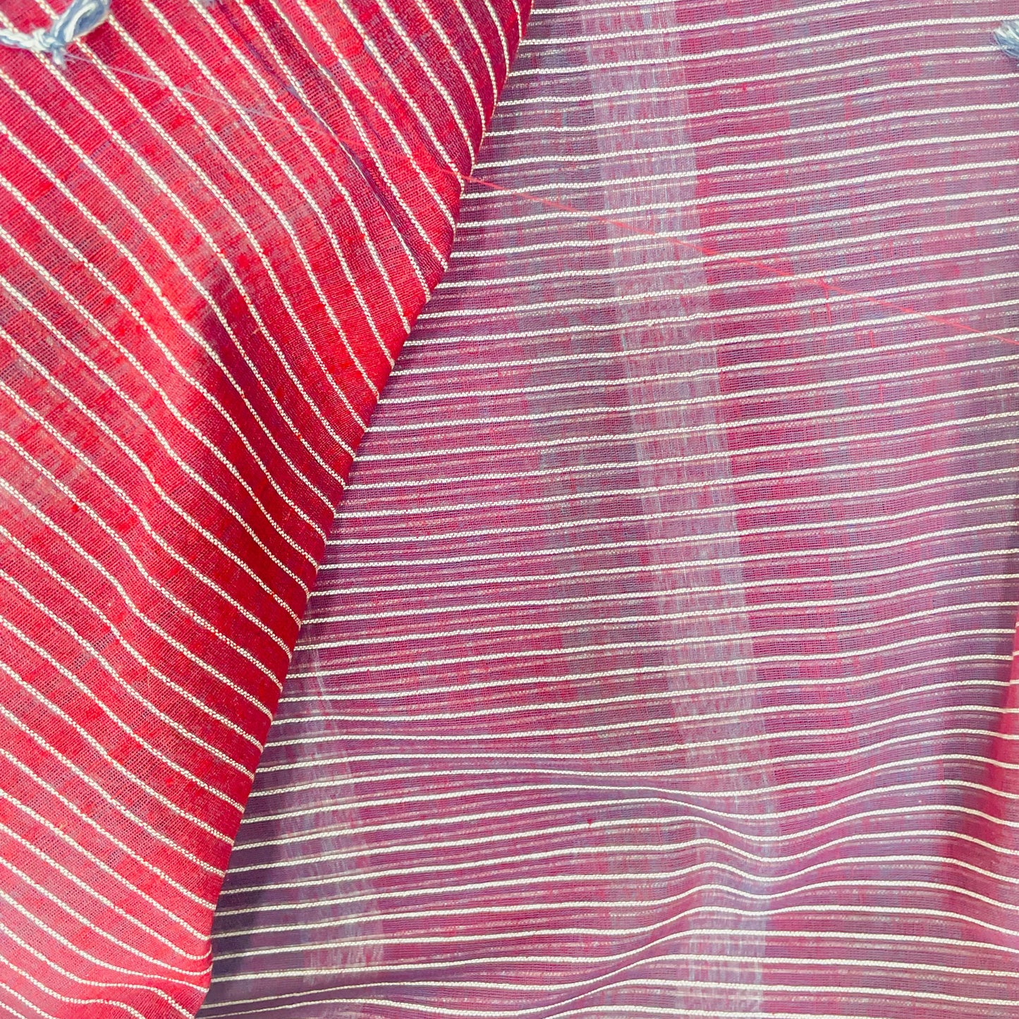 Bengal Cotton Saree with Thread Weaving (MAROON)