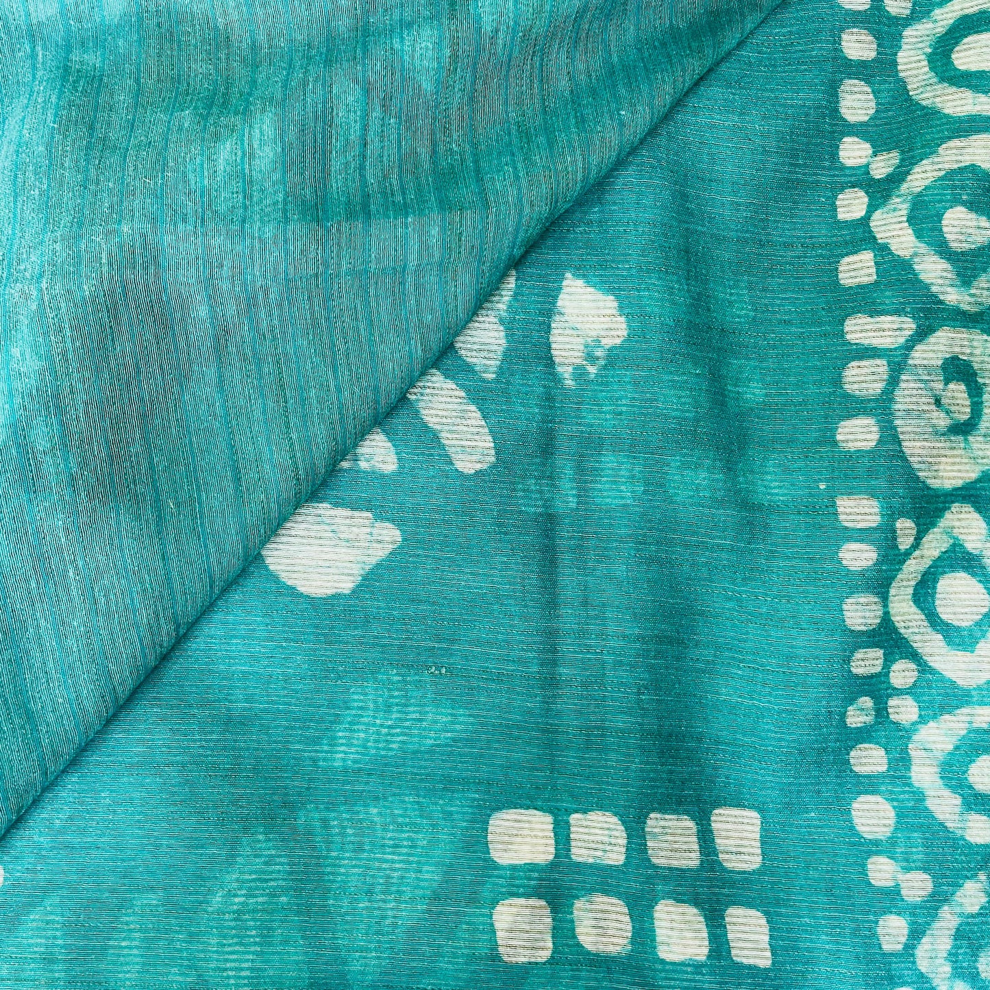 Soft Silk Cotton Saree (GREEN)