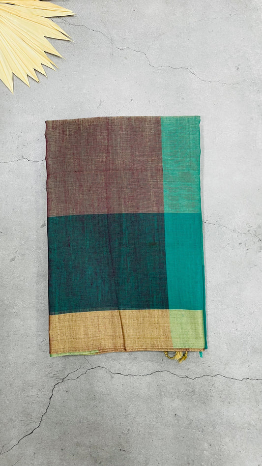 Bengal Cotton Saree (MULTI COLOUR)