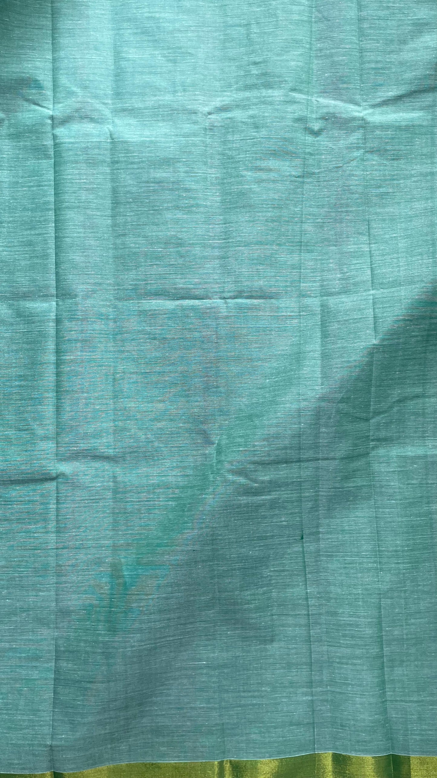 Soft Cotton Saree (GREEN)