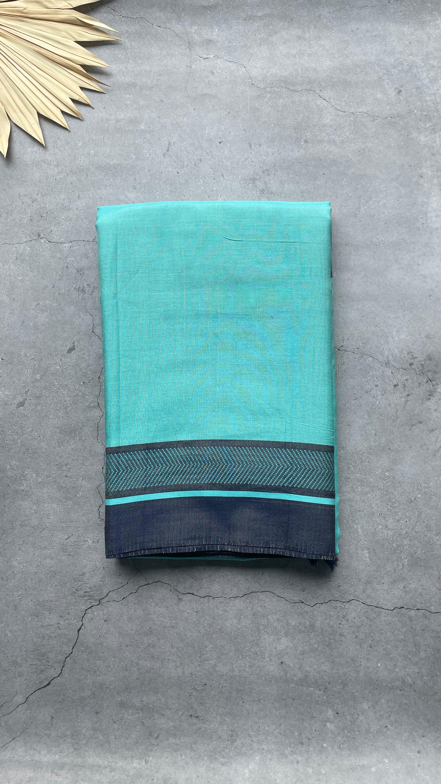 Premium Handwoven Soft Silk Jamdani Saree (LIGHT BLUE)